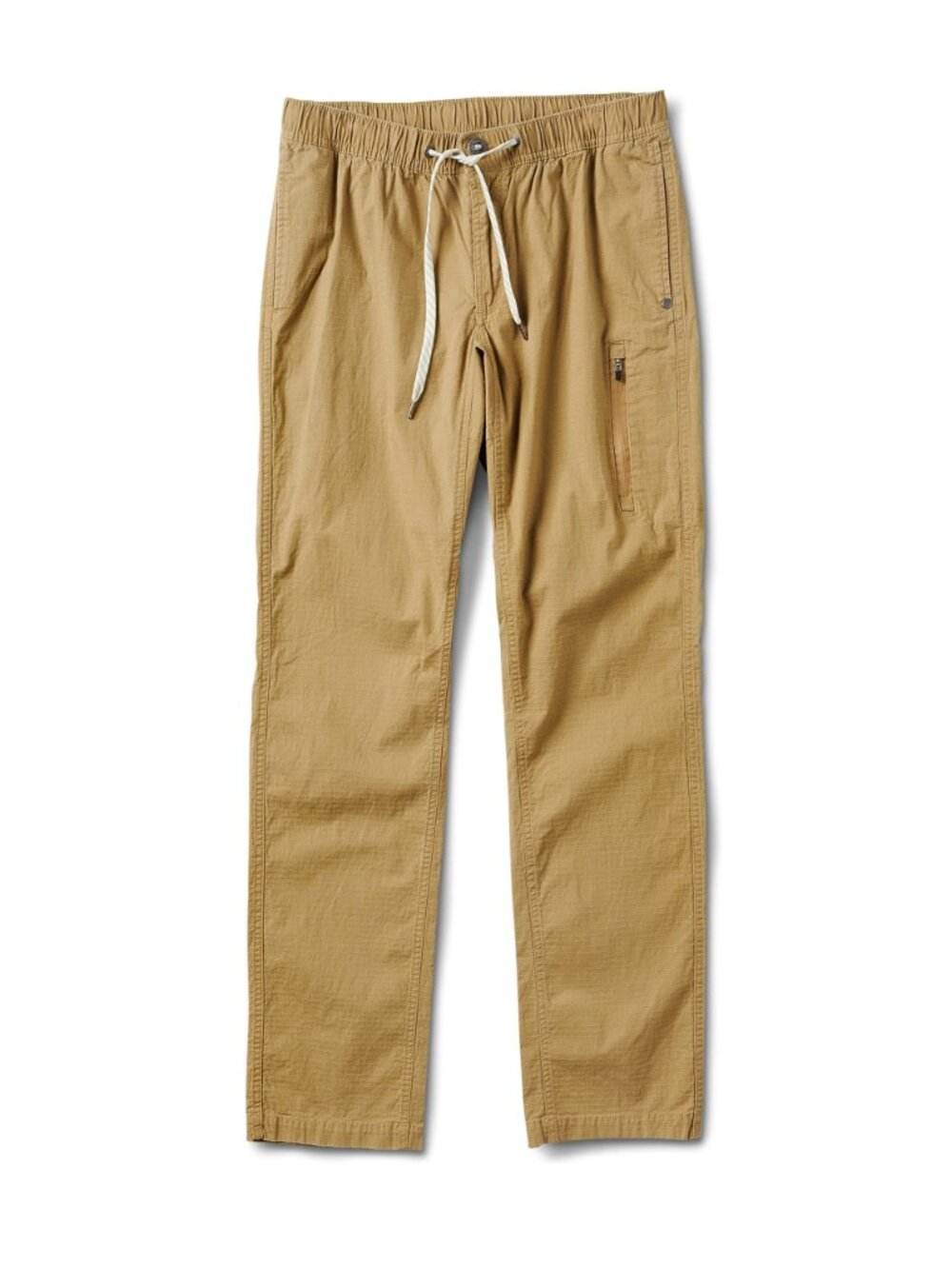 Vuori Ripstop Climber Pant Stretch Khaki size Large with 35" Inseam